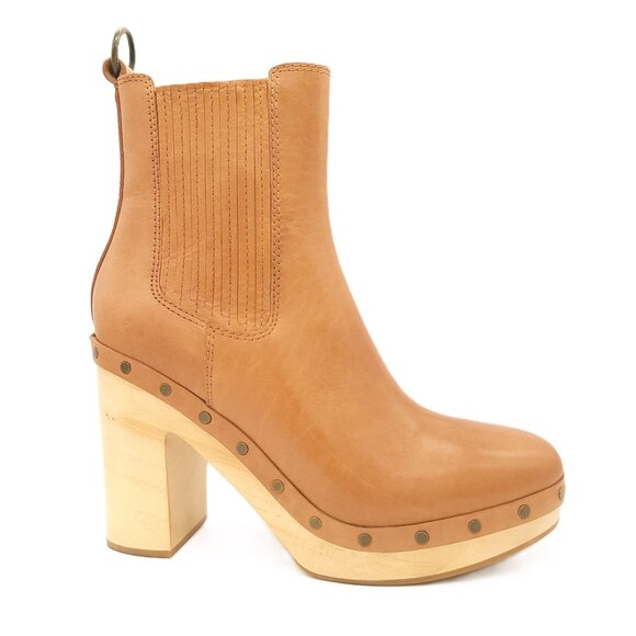 Paige Adina Boots Womens 8.5 Retro Penny Lane Modern Neutral Boho Chic - Picture 1 of 12